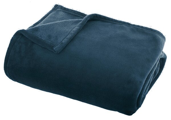 Κουβέρτα Καναπέ Fleece (125x150) A-S Flannel Aegean Blue 156183F