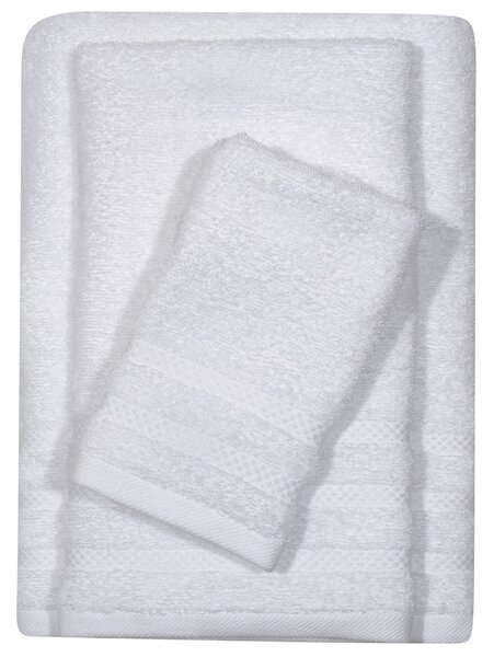 Πετσέτα Χεριών (30x50) Das Home Happy Towels 500gsm 1230 WHITE