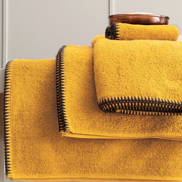 Πετσέτα Προσώπου (50x90) Palamaiki Towels Brooklyn 500gsm YELLOW