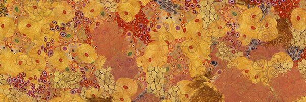 Πίνακας σε καμβά αφαίρεση σε στυλ G. Klimt