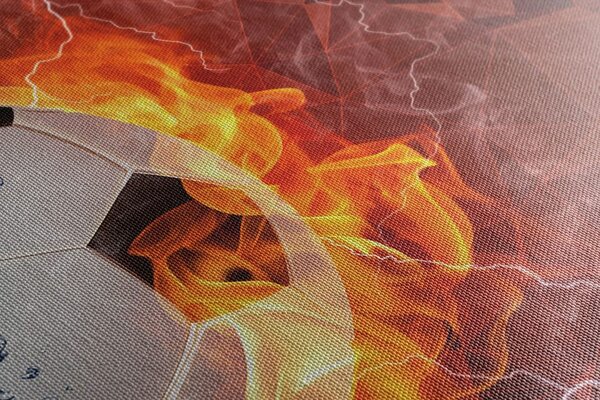 Πίνακας σε καμβά ποδοσφαιρική μπάλα