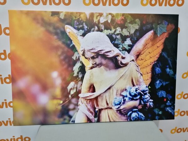 Πίνακας σε καμβά άγαλμα αγγέλου