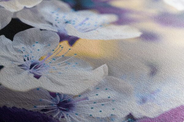 Πίνακας σε καμβά ανθισμένο κλαδί κερασιάς