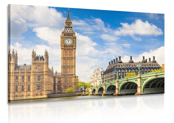 Πίνακας σε καμβά big Ben στο Λονδίνο