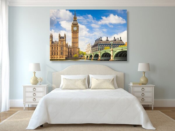 Πίνακας σε καμβά big Ben στο Λονδίνο