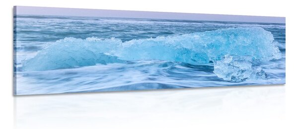 Πίνακας σε καμβά παγωμένος ωκεανός