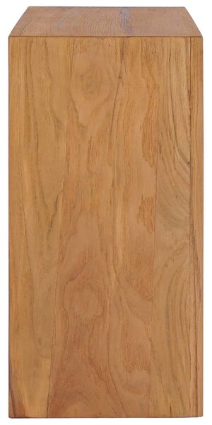 Ντουλάπι με Συρτάρια 80 x 30 x 60 εκ. από Μασίφ Ξύλο Teak - Καφέ