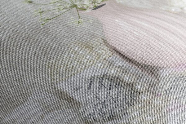 Πίνακας σε καμβά πολυτελής νεκρή φύση Shabby Chic