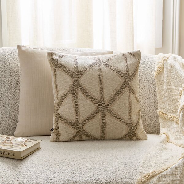 Διακοσμητικό Μαξιλάρι 2 Όψεων (40x40) A-S Dune Beige 215426A