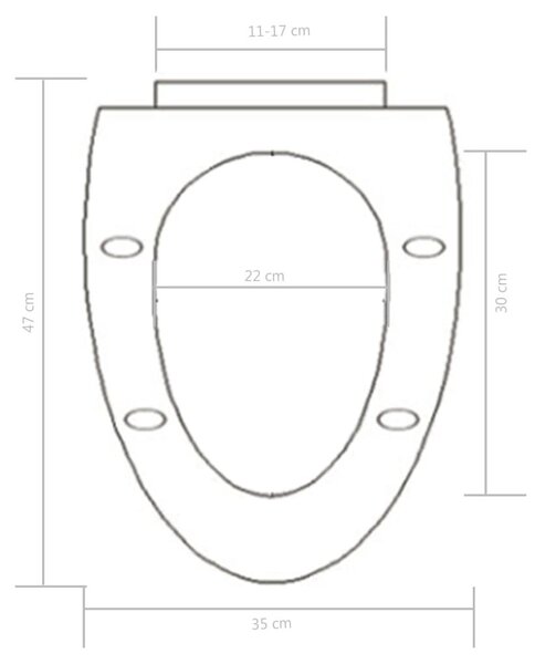 Κάλυμμα Λεκάνης με Soft Close & Quick Release Λευκό - Λευκό