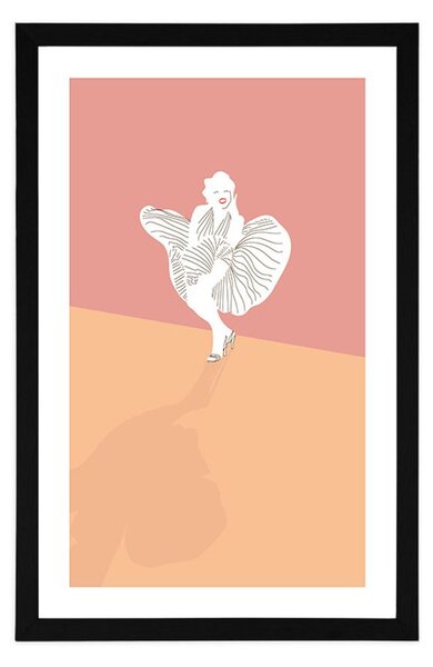 Αφίσα φανταστική Marilyn Monroe