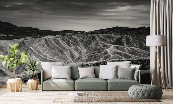 Φωτοταπετσαρία ασπρόμαυρο Εθνικό Πάρκο Death Valley