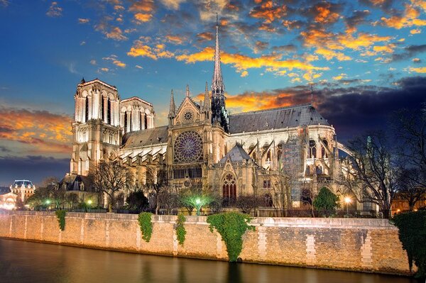 Φωτοταπετσαρία καθεδρικός ναός Notre Dame