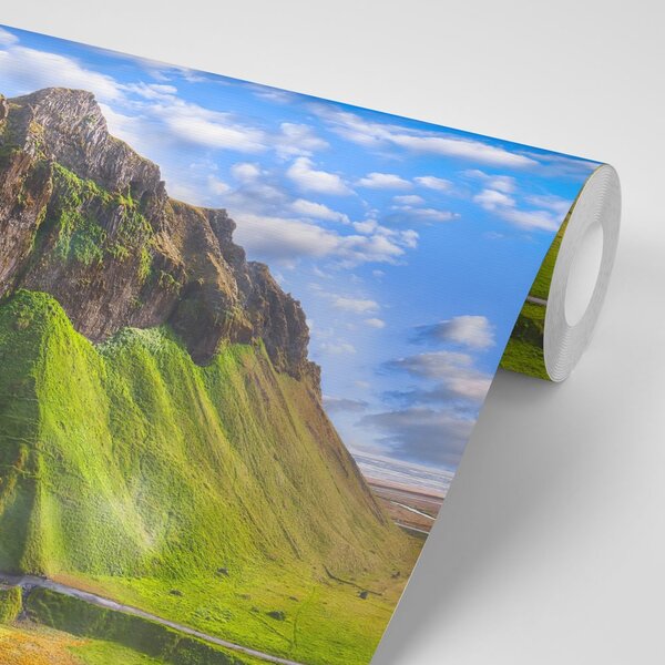 Φωτοταπετσαρία καταρράκτης Seljalandsfoss