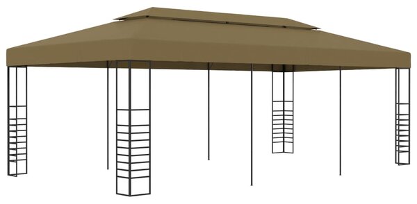 VidaXL Κιόσκι 6 x 3 x 2,7 μ. Taupe 180 γρ/μ²