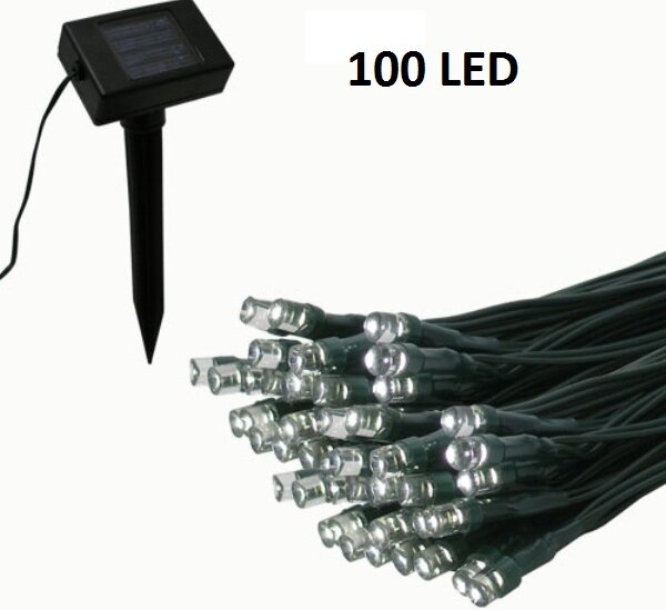 100 ηλιακά χριστουγεννιάτικα φωτάκια LED 0305 OEM