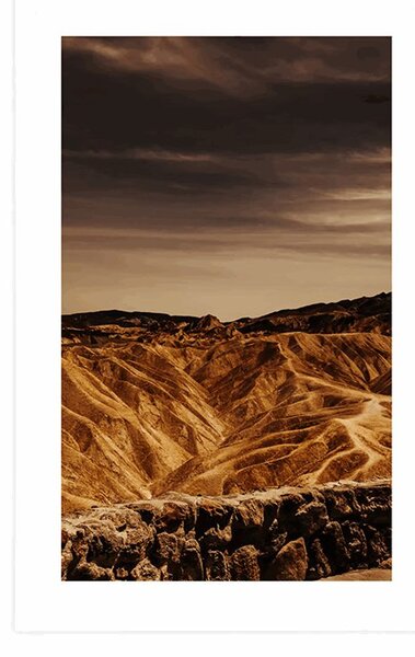 Αφίσα εθνικό πάρκο Death Valley στην Αμερική
