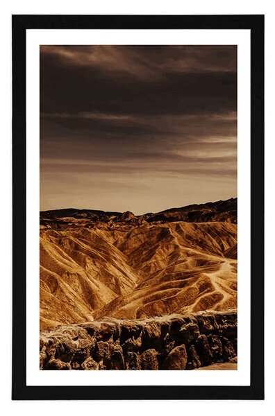 Αφίσα εθνικό πάρκο Death Valley στην Αμερική