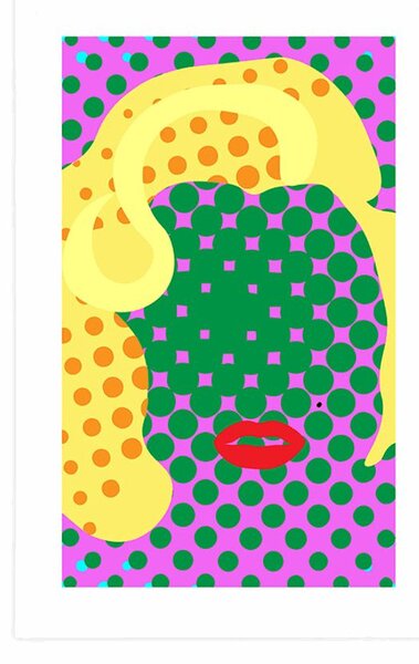 Αφίσα marilyn Monroe σε στυλ pop art