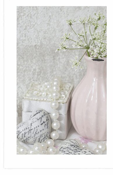 Αφίσα πολυτελής νεκρή φύση Shabby Chic