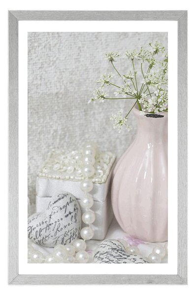 Αφίσα πολυτελής νεκρή φύση Shabby Chic