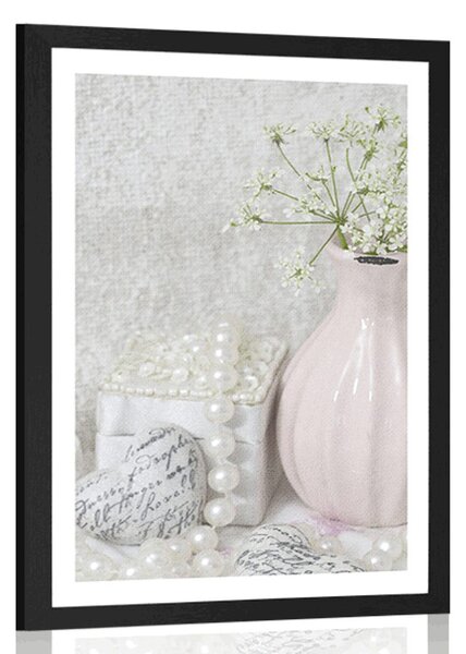Αφίσα πολυτελής νεκρή φύση Shabby Chic
