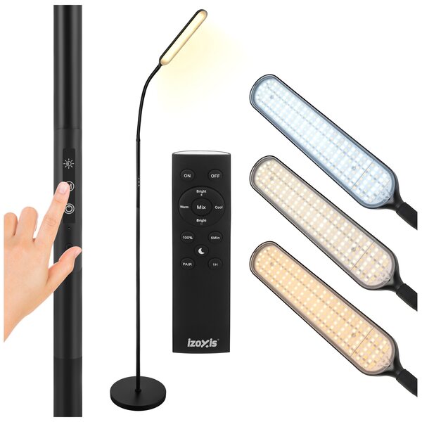 Επιδαπέδιο φωτιστικό LED Izoxis 180 cm - μοντέρνο φωτιστικό εσωτερικού χώρου