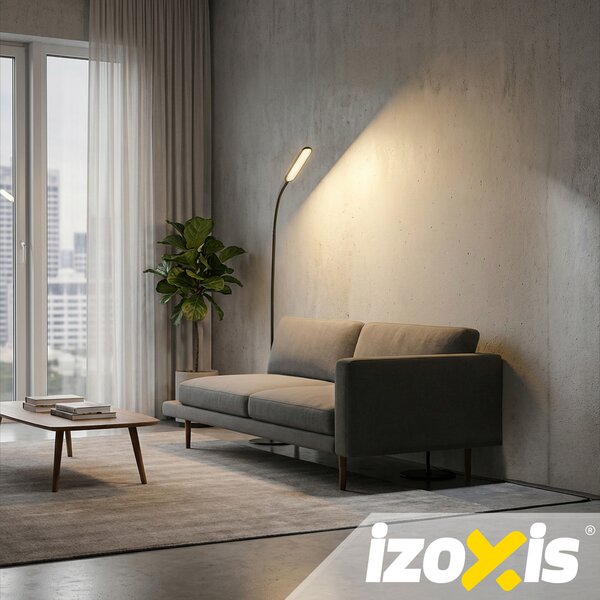 Επιδαπέδιο φωτιστικό LED Izoxis 180 cm - μοντέρνο φωτιστικό εσωτερικού χώρου