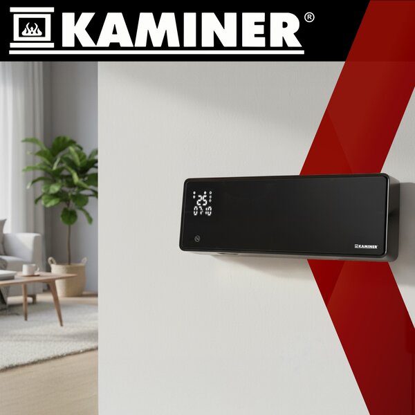 Θερμαντική αεροκουρτίνα Kaminer Zelvion - ηλεκτρική επιτοίχια θερμάστρα