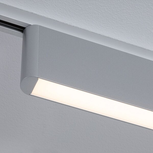 Paulmann URail LED φωτιστικό ράγας Ceris, χρώμιο, 3.000 K, 37 cm, ρυθμιζόμενος, Μεταλλικό, Σαλόνι / τραπεζαρία, Αλουμίνιο, σύγχρονο