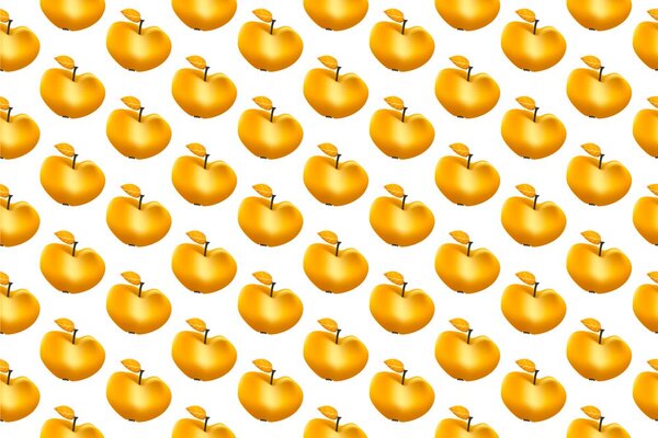 Ταπετσαρία τοίχου golden apple