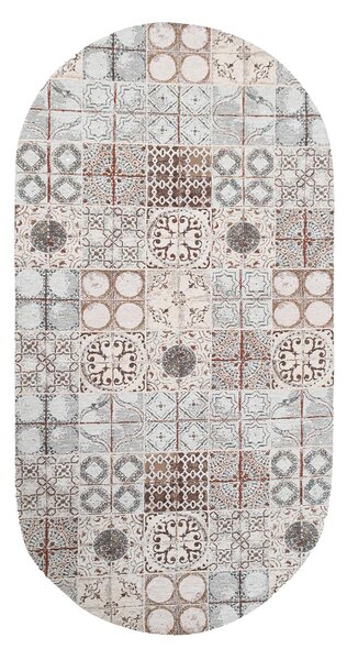 Οβάλ Χαλί Διαδρόμου (75x150) Royal Carpet Canvas 709Z