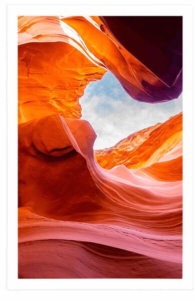 Αφίσα antelope Canyon στην Αριζόνα