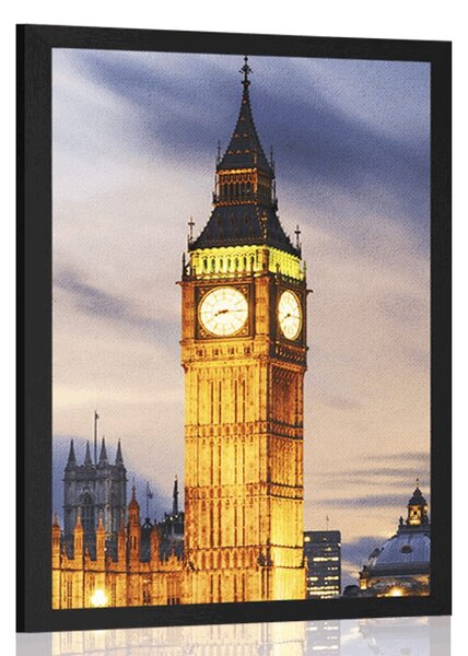 Αφίσα νυχτερινός Big Ben στο Λονδίνο