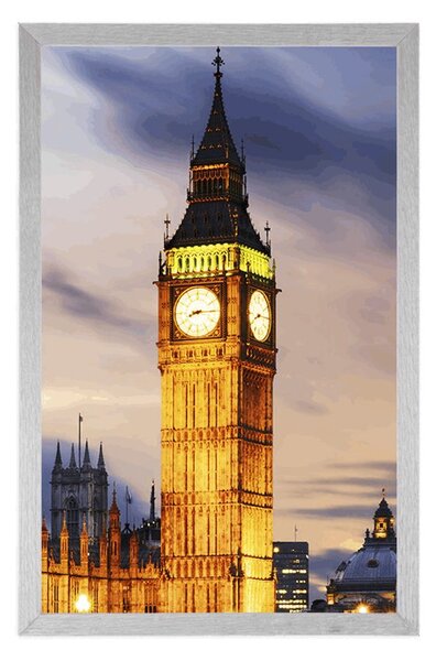 Αφίσα νυχτερινός Big Ben στο Λονδίνο