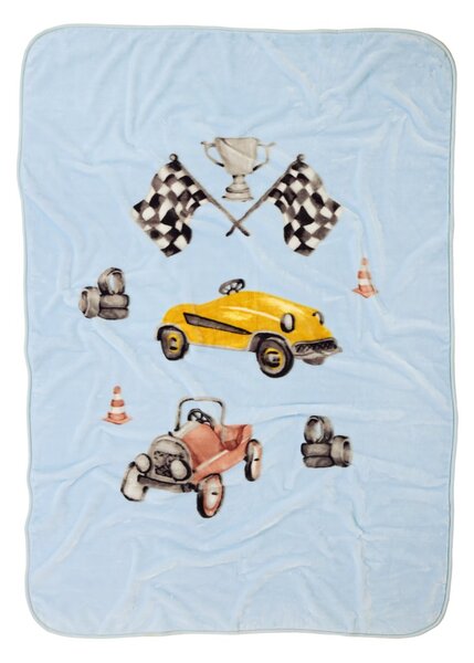 Κουβέρτα Βελουτέ Μονή (160x220) Das Kids 4993 Multicolor
