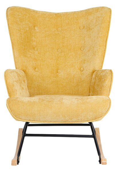 Κουνιστή Πολυθρόνα (85x68x91) Spitishop San Diego Yellow