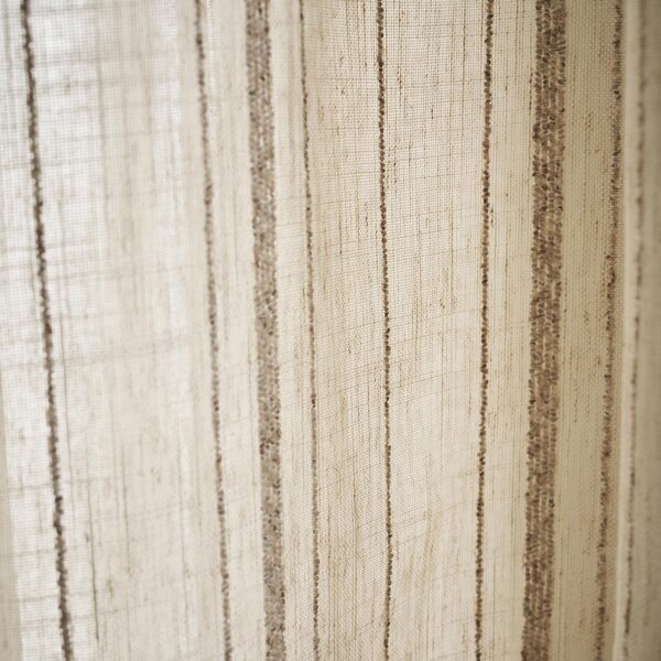 Κουρτίνα (140x280) Με Τρουκς Gofis Home Odelina Beige 103/06