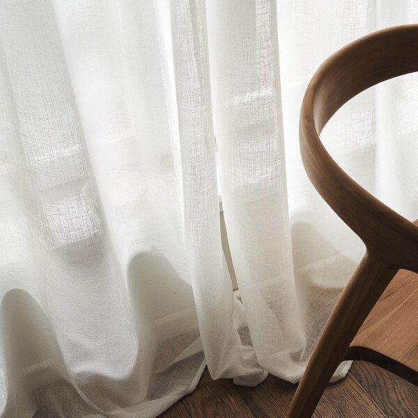 Κουρτίνα (350x280) Με Τρουκς Gofis Home Combe Off White 502/05