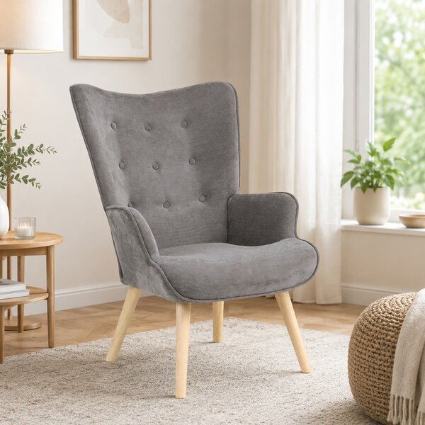 Πολυθρόνα (75x68x96) Spitishop Greenwich Grey