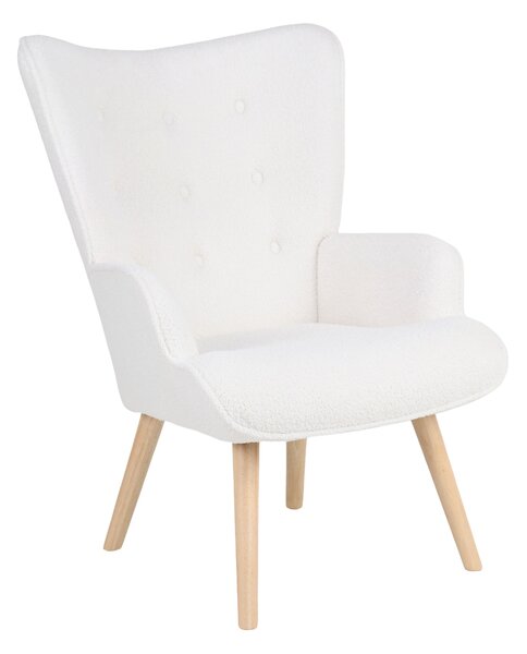 Πολυθρόνα Μπουκλέ (75x68x96) Spitishop Greenwich Cream