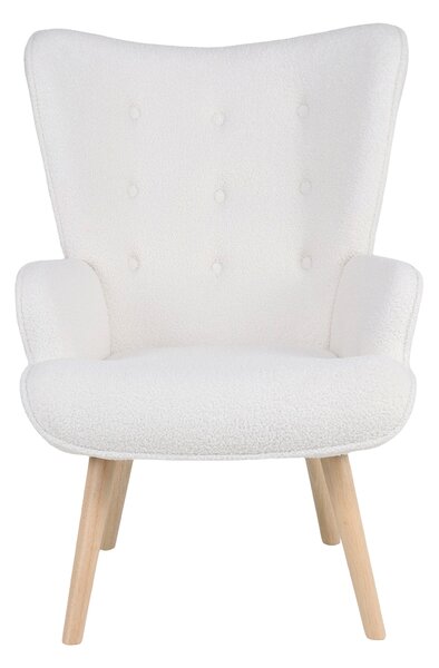 Πολυθρόνα Μπουκλέ (75x68x96) Spitishop Greenwich Cream