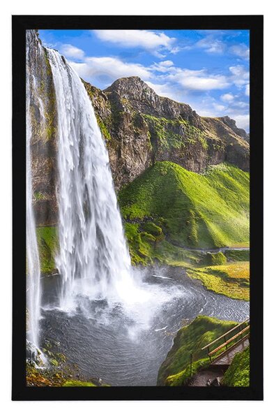 Αφίσα καταρράκτης Seljalandsfoss