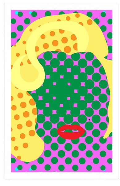 Αφίσα marilyn Monroe σε στυλ pop art