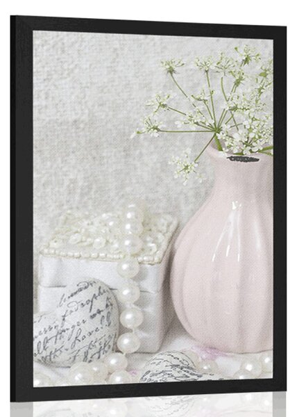 Αφίσα πολυτελής νεκρή φύση Shabby Chic