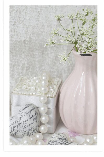 Αφίσα πολυτελής νεκρή φύση Shabby Chic