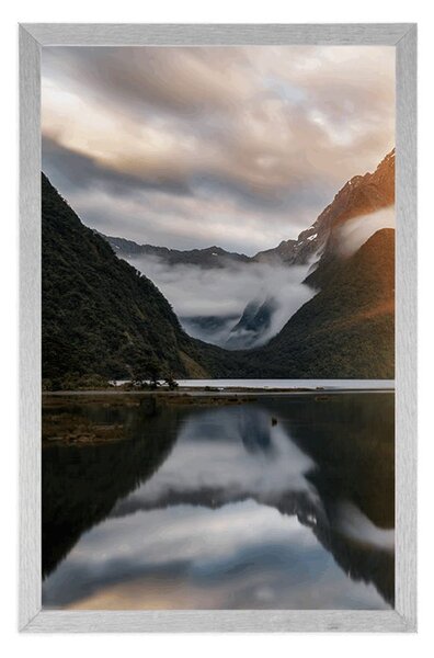 Αφίσα milford Sound κατά την ανατολή
