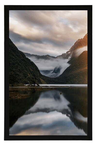 Αφίσα milford Sound κατά την ανατολή