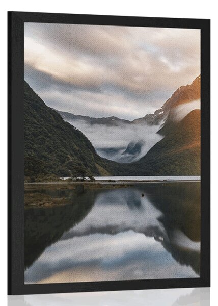 Αφίσα milford Sound κατά την ανατολή