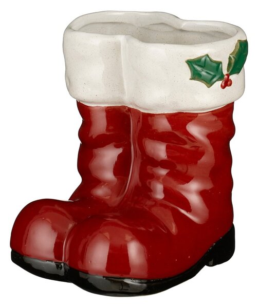 Χριστουγεννιάτικο Κασπώ (12x14.5x15) Edelman Boot Red 1209269